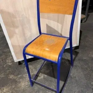 Chaise haute bois SAINT-ANDIOL Tabouret scolaire