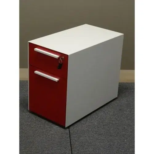 CAISSON MOBILE ROUGE NEUF DECLASSE