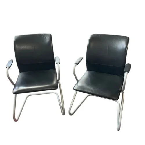 SAINT-ANDIOL Lot de 2 fauteuils visiteurs