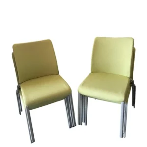 SAINT-ANDIOL Lot de 2 chaises visiteurs