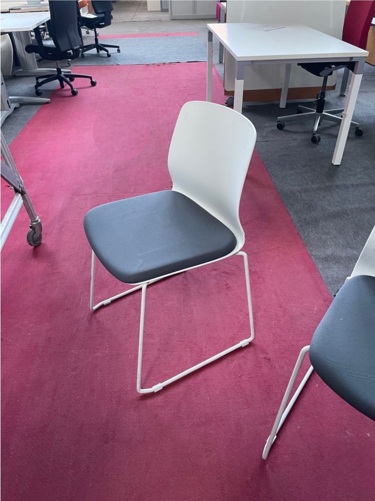 Lot de 2 chaises visiteurs