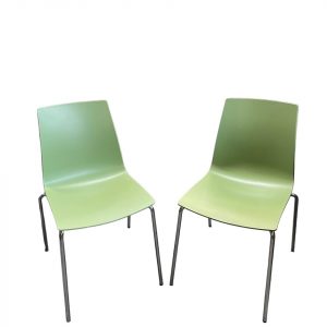 Lot de 2 chaises visiteurs