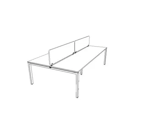SAINT-ANDIOL Bench de 4 postes