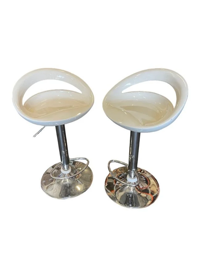 SAINT-ANDIOL Lot de 2 tabourets