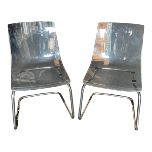 Lot de 2 chaises visiteurs