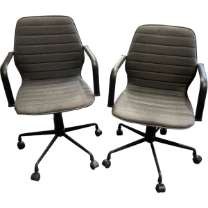 Lot de 2 fauteuils visiteurs
