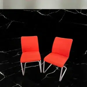 SAINT-ANDIOL Lot de 2 chaises visiteurs