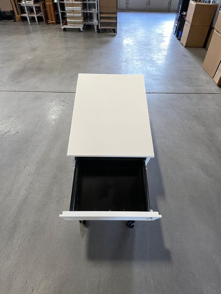 Caisson bureau blanc