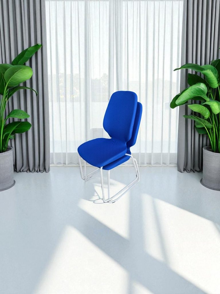 Lot de 2 chaises visiteurs
