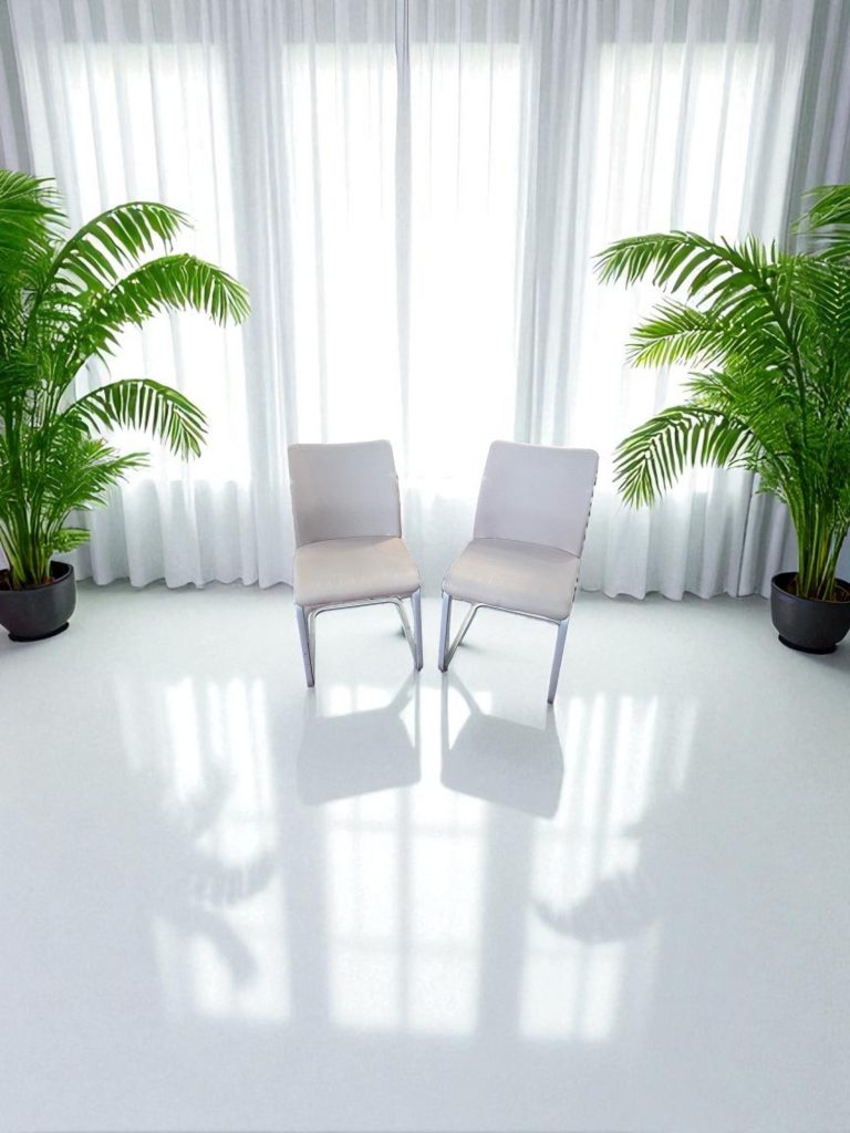Lot de 2 chaises visiteurs