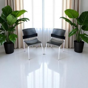 Lot de 2 chaises visiteurs