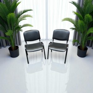 Lot de 2 chaises visiteurs