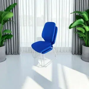 SAINT-ANDIOL Lot de 2 chaises visiteurs