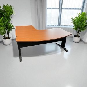 Bureau compact avec caisson