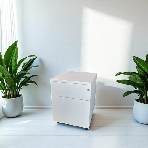 caisson tiroirs blanc