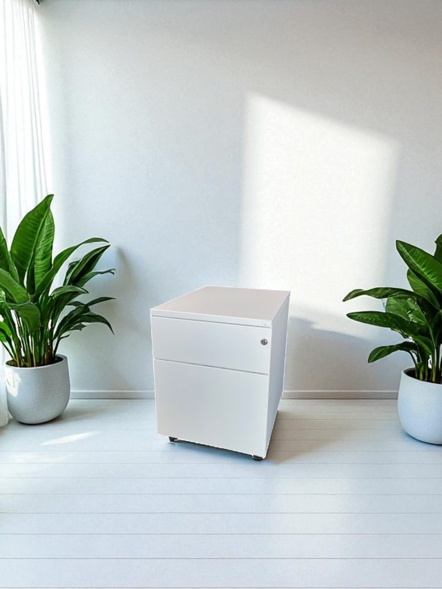 caisson tiroirs blanc