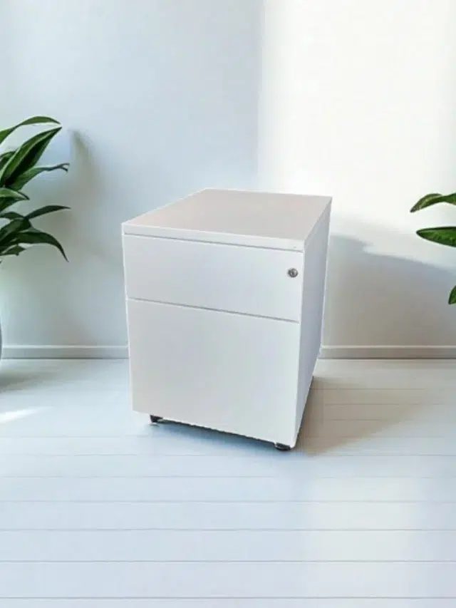 caisson tiroirs blanc