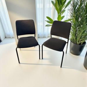 Lot de 2 chaises visiteurs