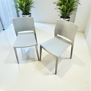Lot de 2 chaises visiteurs