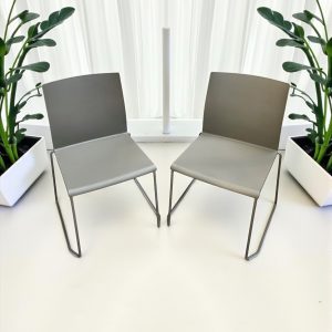 Lot de 2 chaises visiteurs