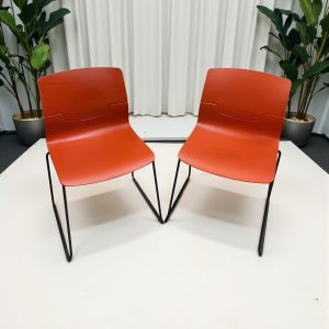 Lot de 2 chaises visiteurs