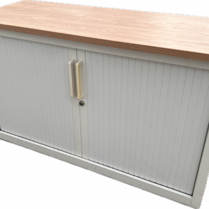 Armoire à rideaux hauteur bureau