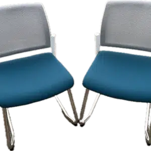 SAINT-ANDIOL Lot de 2 chaises visiteurs