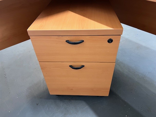 Bureau droit avec retour