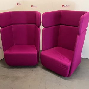 Lot de 2 fauteuils acoustiques