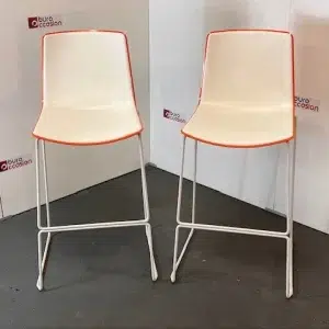 SAINT-ANDIOL Lot de 2 tabourets