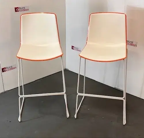 SAINT-ANDIOL Lot de 2 tabourets