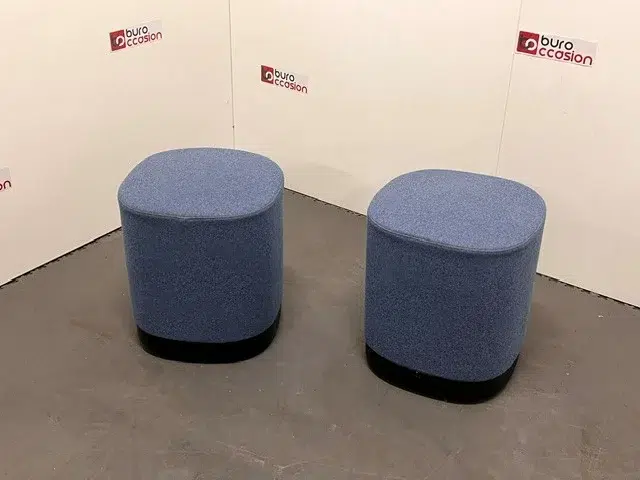 SAINT-ANDIOL Lot de 2 poufs