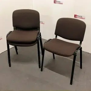 SAINT-ANDIOL Lot de 3 chaises visiteurs