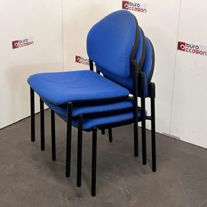 Lot de 3 chaises visiteurs