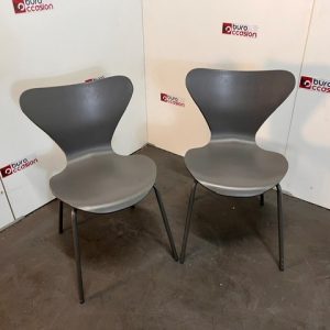 Lot de 2 chaises polypro