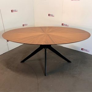 Table de réunion elliptique